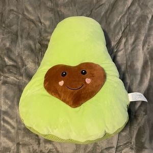 Hug Me Green Avocado Plush Squishable Valentine Stiffed Animal